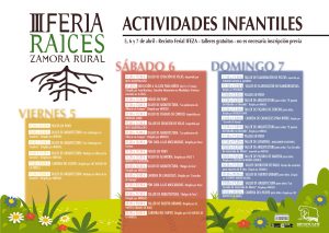 Actividades Infantiles Feria Raíces 2019