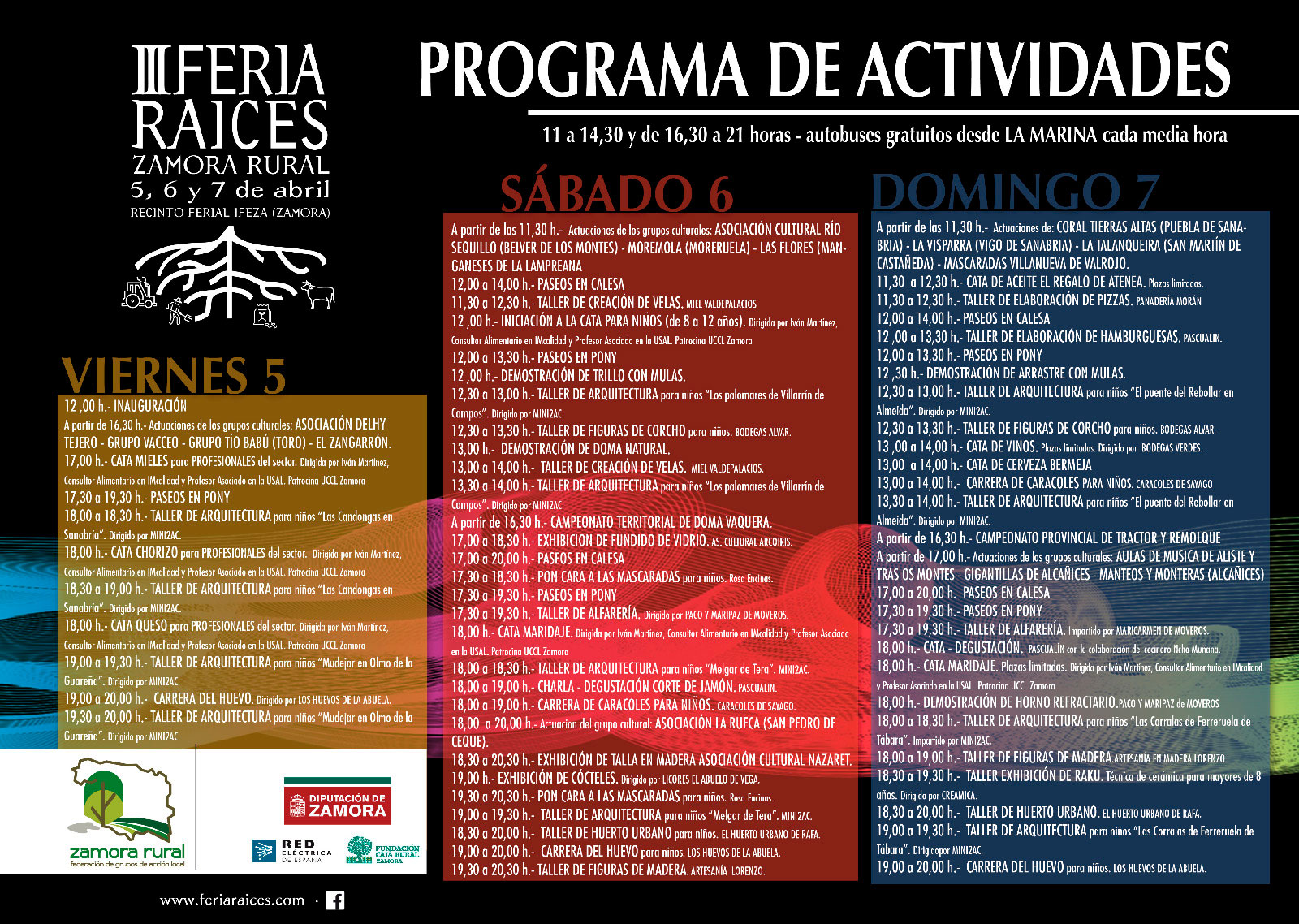 Programa Feria Raíces 2019